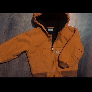 Carhheart brand, 2-3t size, unisex toddler jacket
